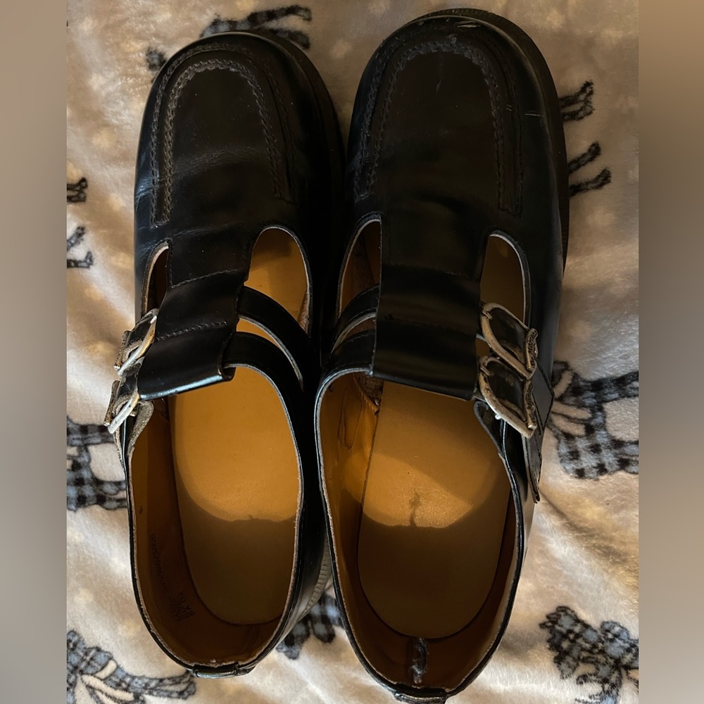 Doc Martin platform baby dolls